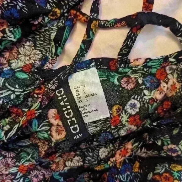 Bundle of 2 | H&M Floral Romper + Forever 21 High Low Dress - size Small - Picture 2 of 6